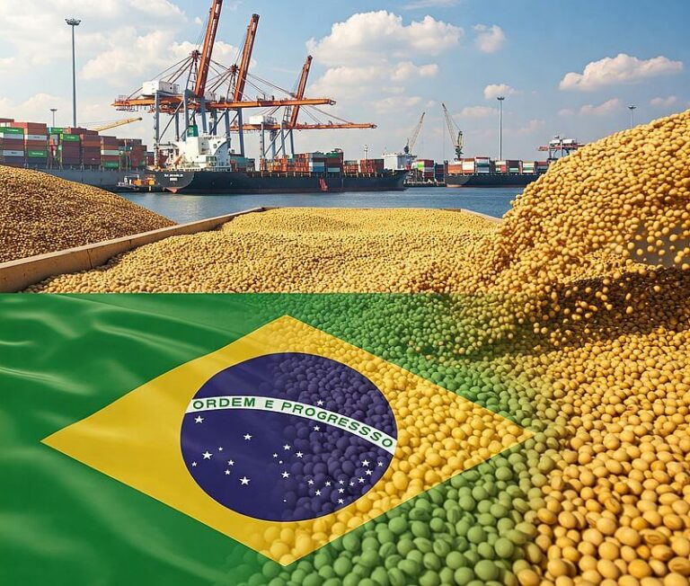 Brazil tiếp tục củng cố vị thế là nhà xuất khẩu đậu nành lớn nhất thế giới: nhu cầu mạnh mẽ từ bên ngoài, chủ yếu từ Trung Quốc, đã thúc đẩy lượng hàng xuất khẩu kỷ lục vào đầu năm.